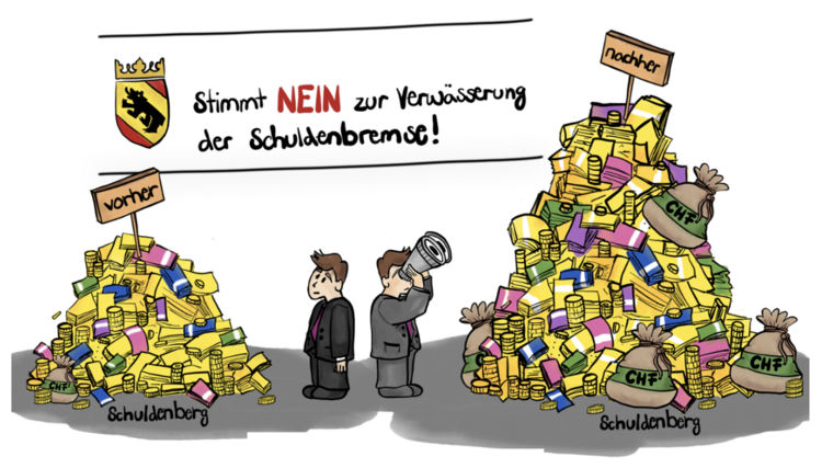 SchuldenbremseNein